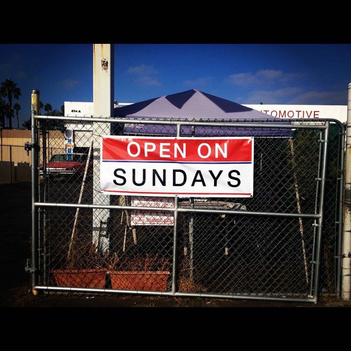 Needs smog but it's the weekend and it's Sunday? Well we are open from star smog open sunday